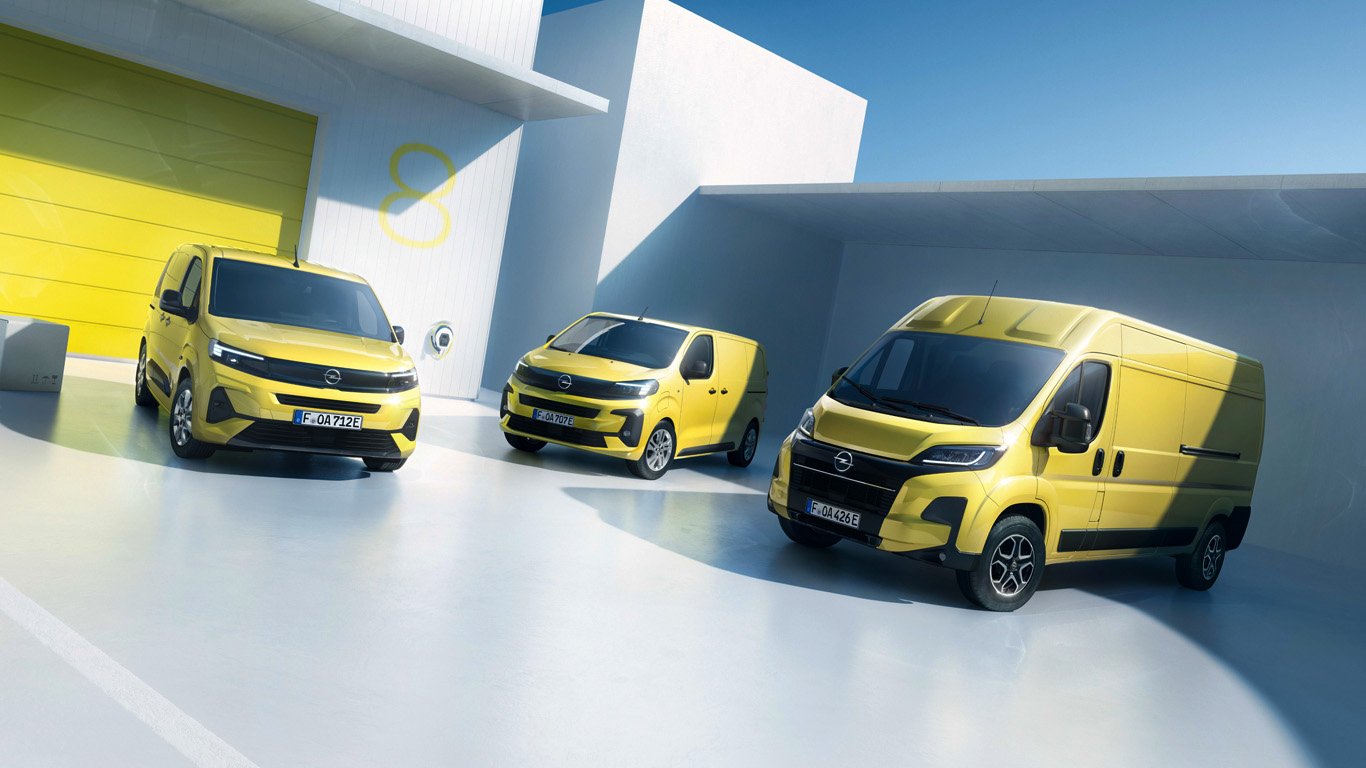 Opel Vivaro Electric, Combo Electric, Movano Electric