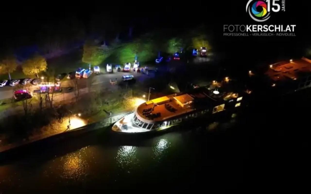 Български круизен кораб се блъсна в бетонна стена на река Дунав, има ранени 1 image