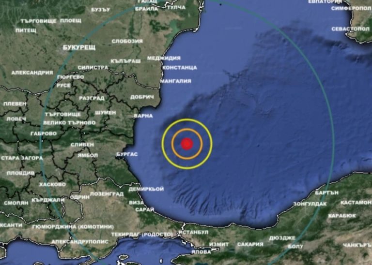 Земетресение-в-Черно-море-е-регистрирано-тази-сутрин