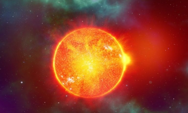Учените-отчетоха-мощно-изригване-на-слънцето