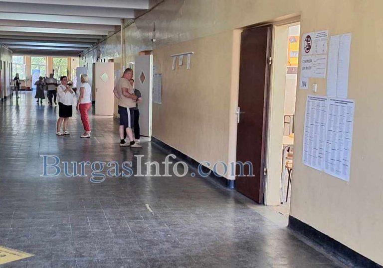 Активността-в-Бургаска-област-към-16-часа:-19,58%-са-гласували-за-народни-представители,-19,84%-–-за-евродепутати